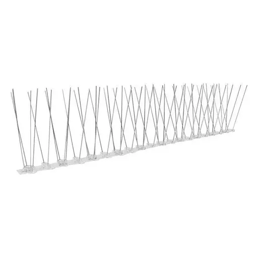 Lambu 10X 50Cm Anti Bird Spikes Pigeon Deterrent Repellent Bird Sting Stainless - 20 Groups