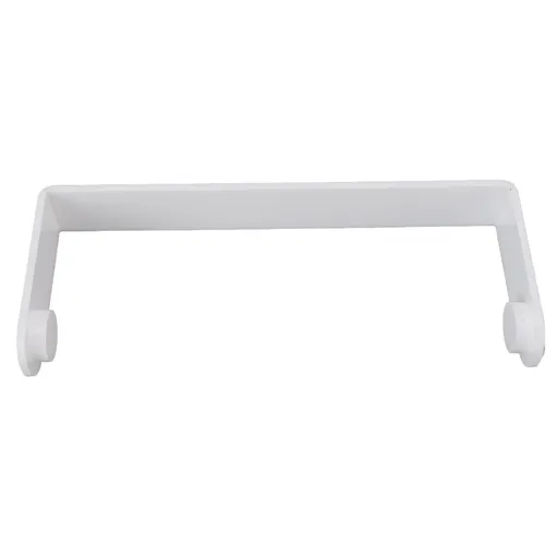 Acrylic Paper Towel Holder Under Cabinet Self Adhesive Paper Towel Rack Kitchen Roll Dispenser For Kitchen Bathroom White
