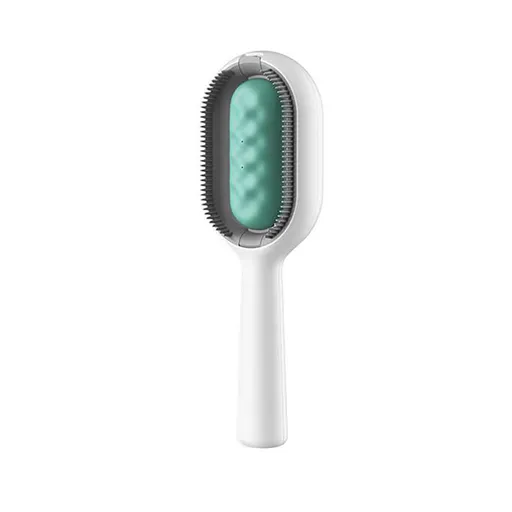 Cat Bath Brush, 2 in 1 Cleaning Brush Cat, Wet Cat Comb, Pet Hair Removal Comb with Water Tank, Sticky Brush (Towels Not Included)