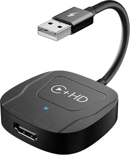 Wireless CarPlay Adapter for iphone, Plug & Play CarPlay Dongle