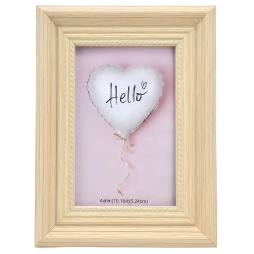 Modern Photo Frame Wooden Color Innovative Display Picture Frame for Home Office BedroomS