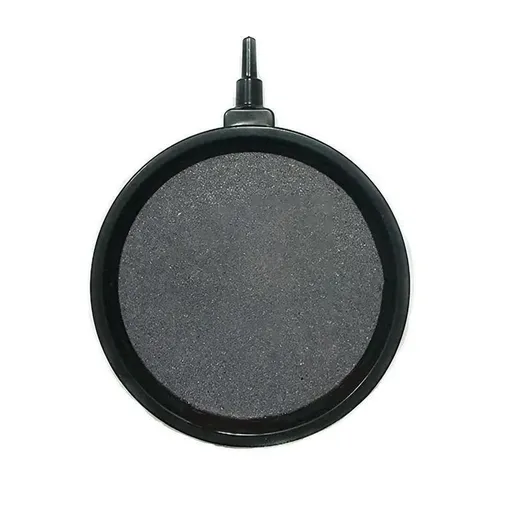 Air Bubble Disk Stone Aquarium Aerator Fish Tank Pump Hydroponics Oxygen - 10cm
