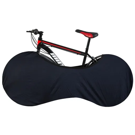 Indoor Stretchable Bicycle Frame Cover, Dust & Scratch Protection for Home Storage, 160*66cm (black)