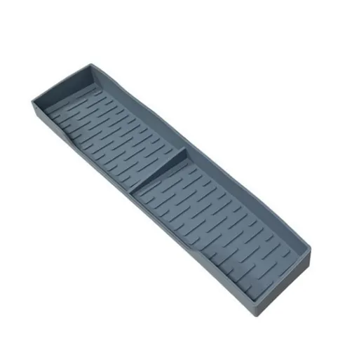 Stove Oven Shelf Spice Rack, Magnetic Stove Top Shelf Silicone Multifunctional Segmented Kitchen Stove Magnetic Shelf