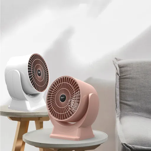 Desktop Warm Air Circulation Heater Quiet Adjustable Angle Space Heater