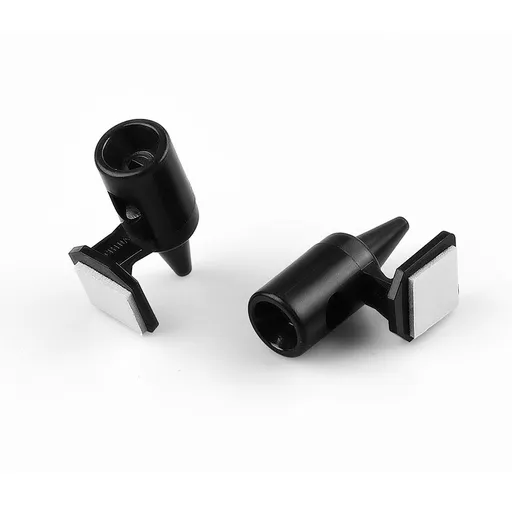 2 pcs Deer Whistles for Car Deer Warning Whistles for Vehicles Motorcycles Car Safety Accessories (Black)