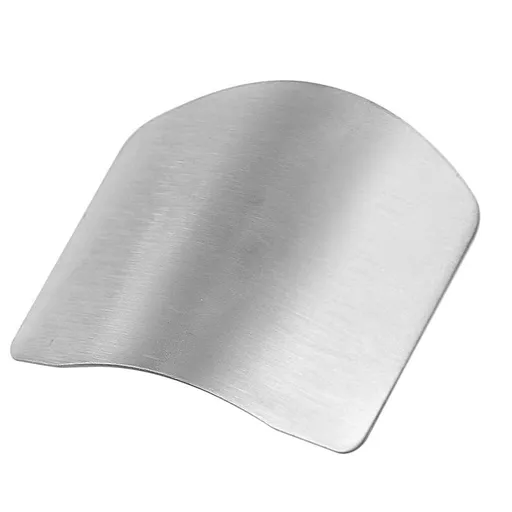 Stainless Steel Finger Guard, 2 PCS Finger Guard for Cutting Vegetables, Kitchen Safe Slicing Tool for Hands, Finger Protector