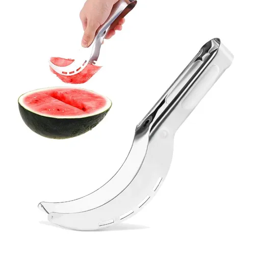 Stainless Steel Watermelon Slicer - Watermelon Tool Pineapple Cutter Tool Watermelon Cutter Slicer Tool Fruit Cutter Slicer