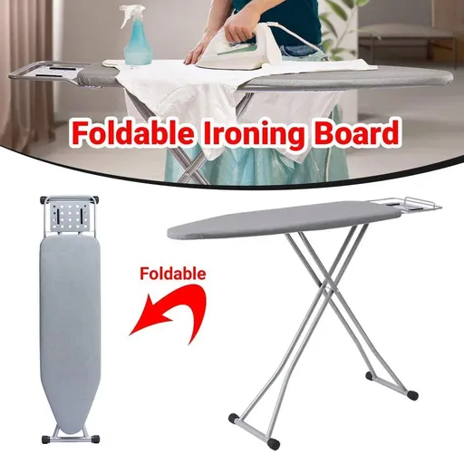 1 Foldable Ironing Board, Grey