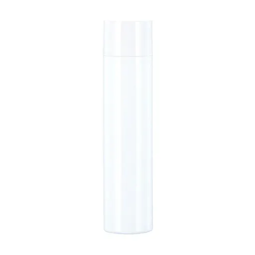 50/100/150ml Plastic Toner Lotion Bottles Refillable Travel Cosmetic Containers - White Lid + White Bottle - 50ml