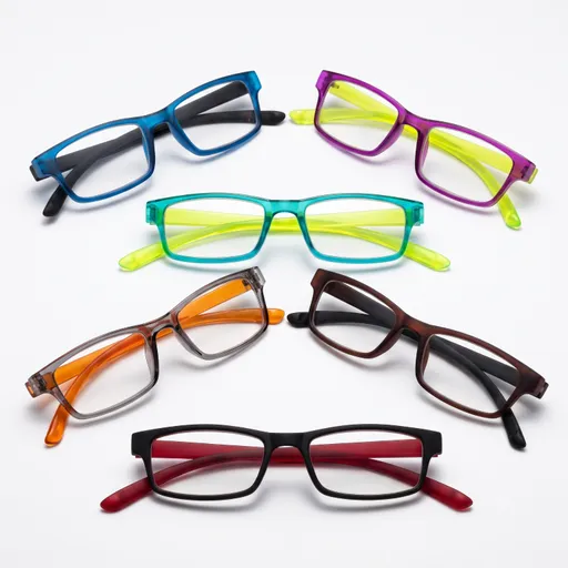 Set of 3 unisex +2.5 Reading Glasses Assorted Colours +2.50 Magnification
