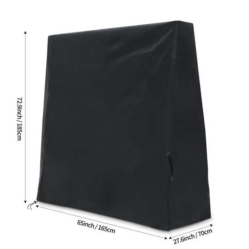 Ping Pong Table Cover Premium Heavy Duty Waterproof Cover for Outdoor & Indoor Foldable Table Tennis Tables Durable PVC Coating