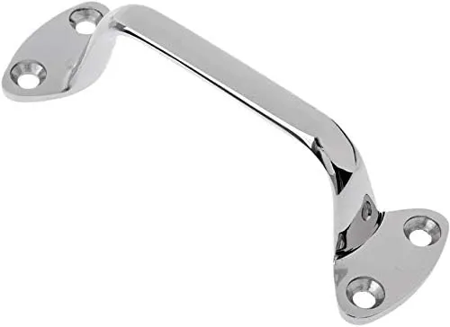 Marine Large Cleat Door Grab Handle Handrail Pull Replacement 316 Stainless Steel 150mm for Boat Yacth
