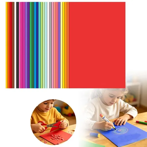 4K Colored Cardstock Paper, Thick Craft Paper Smooth Art Paper for DIY Handmade Crafts, Scrapbook Card Making Supplies, Construction Paper for Projects Drawing Cutting Folding Art Activities