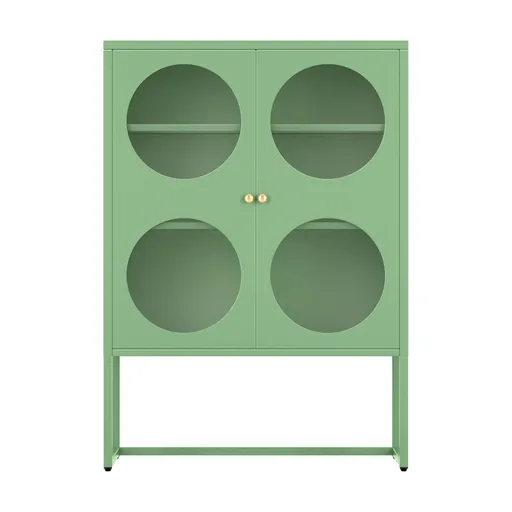Artiss Buffet Sideboard Metal Cabinet - ELLA Green