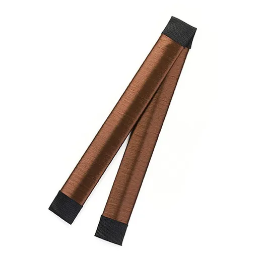 Hair Bun Maker, Natural Adjustable French Twist Donuts Ballet Hair Pins for Women Girl(Reddish Brown)