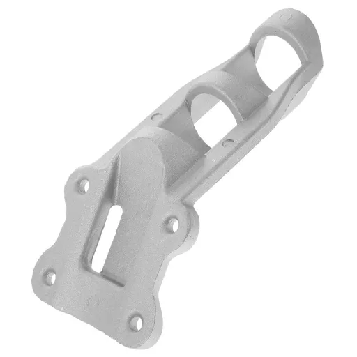 Silver Flag Pole Mounting Bracket Durable and Practical for DIY