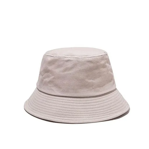 9 Colours Unisex Sun Bucket Hat Perfect for Outdoor Adventures - Beige