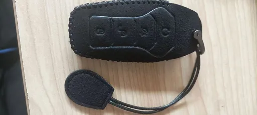 Byd Suede Leather Key Cover Han Dolphin Seagull Seal Type a single set with rope