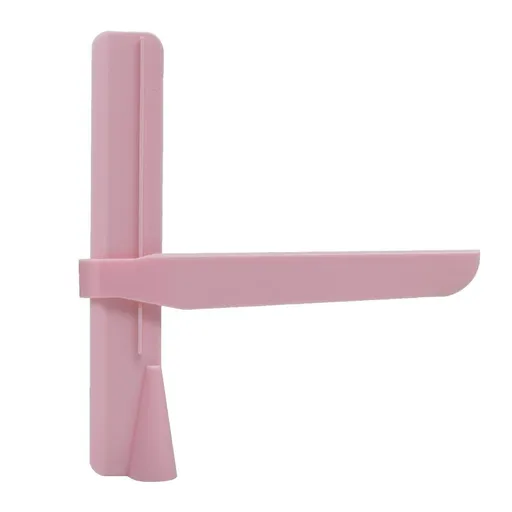 djustable Height Buttercream Flip Offset Sugar Scraper, Pink Cake Decorating Angled Icing Spatula for DIY Baking