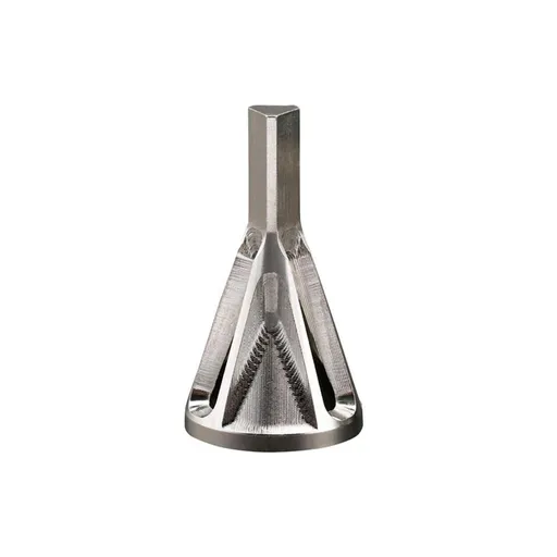 Deburring External Chamfer Tool High Speed Steel Remove Burr Tools for Drill Bit Metal External Chamfer Deburring Tool Triangle