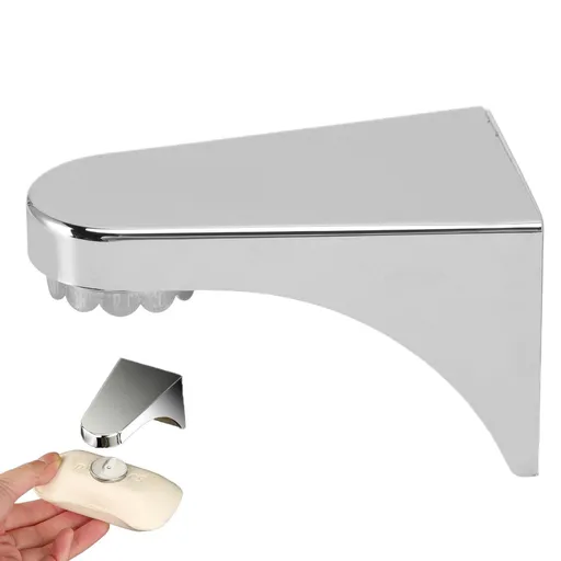 Wall-Mounted Soapbar Storage Holder, Bar Soap Holder Dish, Soapbar Holder with Powerful Suction for Bathtubs