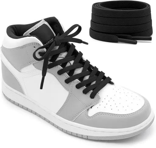 lat Elastic Shoe Laces: Stretch Shoelaces or Sneakers 2 Pair