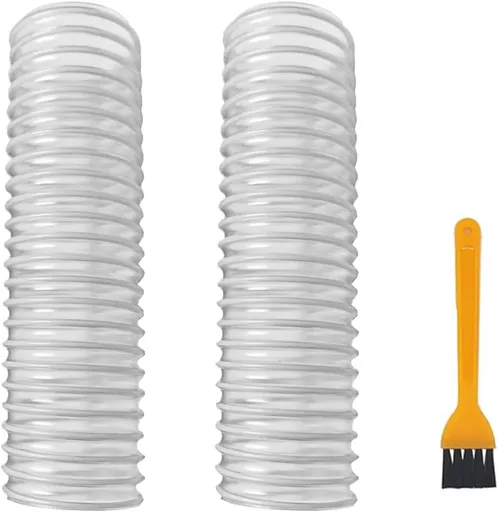 Replacement Lower Nozzle Hose for Shark Rotator NV752 NV751 NV340 NV400 NV501 NV502 NV552 NV650 UV795 Vacuum Cleaner Floor Lower Nozzle Hose Replacements Parts 7" x 1.32" 2PCS