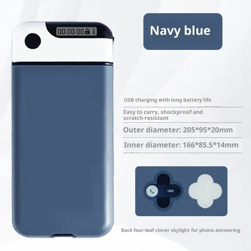 Phone Lock Box with Timer,Cell Phone Lock Box,USB Charging Type,Long-Term Continuous Use,Time Can Be Freely Set,Easy to Carry,Excessive Games,Mobile Phone Addiction
