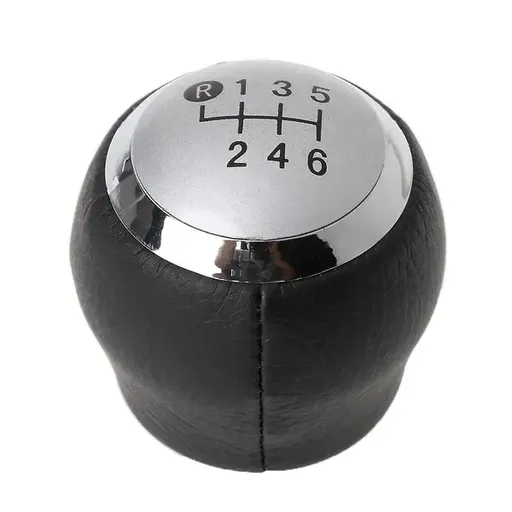 6-speed gear lever knob compatible with Urban Cruiser compatible with Rav4 D4d Avensis Yaris Al, Made of Plastic, Black Color