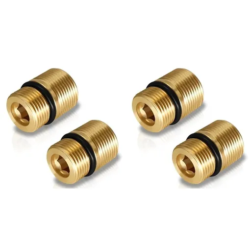 4pcs 7110264 Water Outlet Fitting Pressure Washer Pump Parts,M20 Male to M22 Male Water Outlet Connector