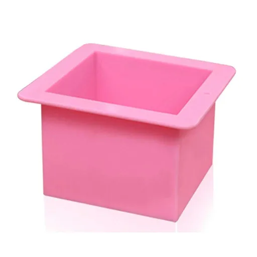 Large Cube Square Soap Making Mold Silicone Candle Mold Non-Stick Square Baking Silicone Mold Jewelry Making Tools Jewelry Mold