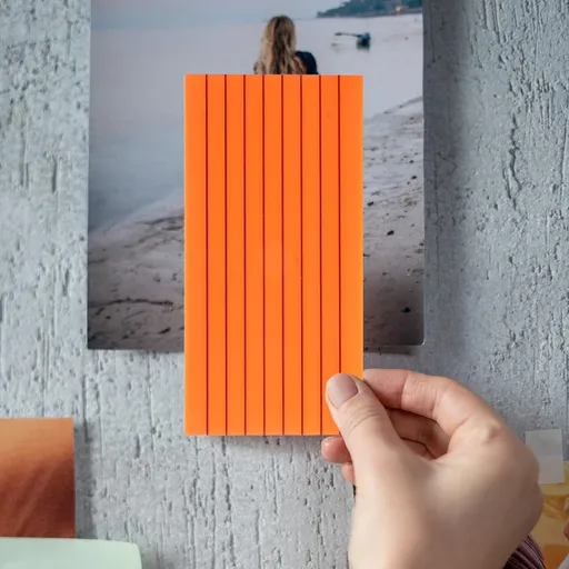 Portable Transparent Memo Pads for Writing and Scheduling 4Pcs