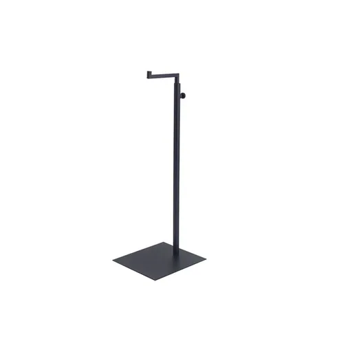 Handbag Display Stand Stainless Steel Height Adjustable Single Hook Purse Metal Holder Stand Type 4