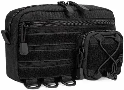 Bike bag - Fanny pack - Organizer - Pouch - Ultralight storage box - Waterproof Oxford Ripstop - Perfect for hiking, cycling, and survival gear