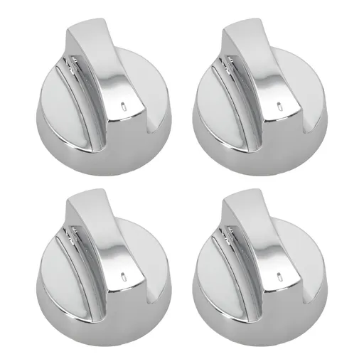 Kitchen Upgrade Electroplating Knob Accessories Easy Install Grill Knobs Grill Accessories Compatible With Gas Grills Without base