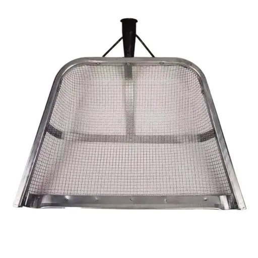 Stainless Steel Soil Sifter Drain Shovel Gardening Mesh Screen Filter Durable - 60MM