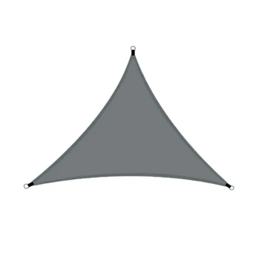 Waterproof Outdoor Shade Sail Garden Sun Canopy UV Protection Patio Awning Cloth - 4x4x4m Triangle