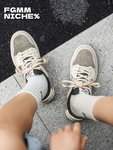 Bread Shoes Chunky Sneakers Casual Sneakers Australia Height Increasing Shoes - Khaki - Size 7(AU7/EU38)
