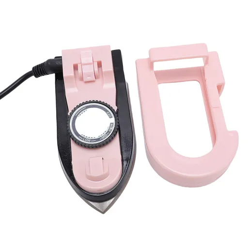 Handheld Electric Iron Folding Portable Temperature Adjustable Clothes Hanging Ironing Machine for Travel EU Plug 220V 160W-220W