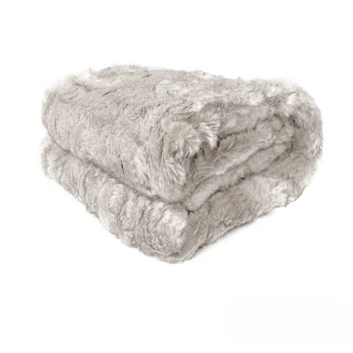 Dale Animal Faux Fur Throw Rug 127 x 152 cm Dall Sheep