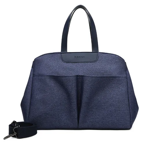 Multi-Function Diaper Bag Insulated Tote Size Large Dark Blue