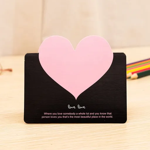 100- Heart Shaped Paperard Greet Cards Bulk for Valentine’s Festival and Special Events