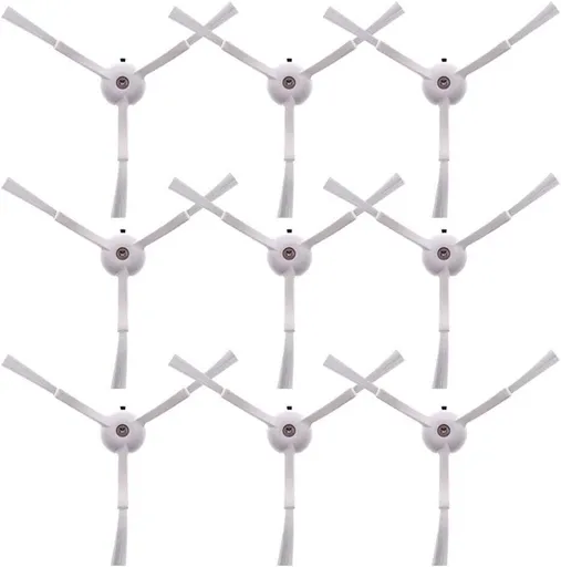 Replacement Side Brush, Compatible with S8, S8+ Pro Ultra, Q Revo, Q5, Q7, Q8 Max, S7 Max Ultra, S7 MaxV, S6, S6 Pure, S5, S4, E4, E20, E25, E35, S50 Robot Vacuum, 9-Pack