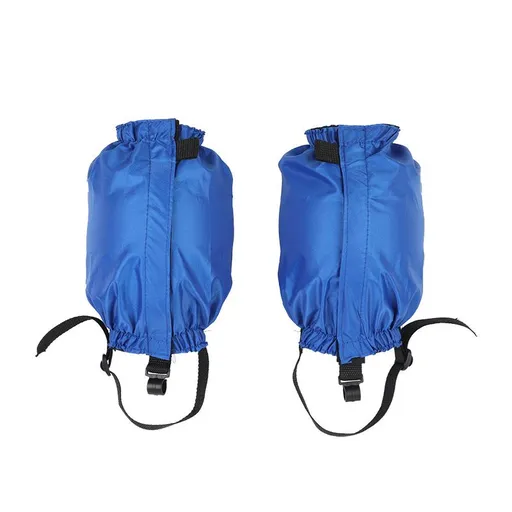 Waterproof Ankle Gaiters for Hiking Boots and Shoes Lightweight Adjustable Leg Gators for Men Women Shoe Gaiters（blue）