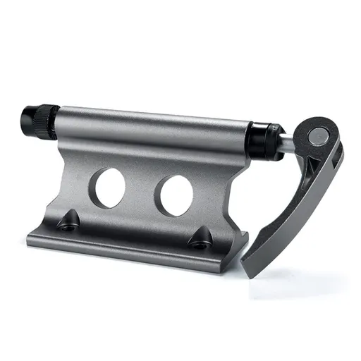 Bike Block Fork Mount w/Quick-Release Lever, Aluminum Alloy Bicycle Front Fork Fixed Clip Luggage Rack for Truck