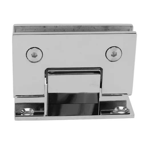 Bathroom Glass Door Hinge 90 Degree Stainless Steel Frameless Glass Door Hinge for 8-12mm Doors