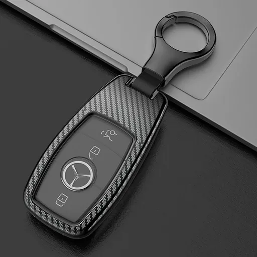 Borden Mercedes Benz Key Shell Zinc Alloy Carbon fiber color-finger buckle
