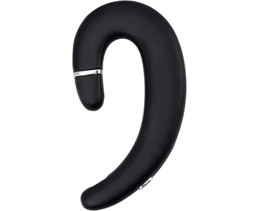 Ear Hook Wireless Headphone - Non Ear Plug - Noise Cancelling Single Ear Headset with Case