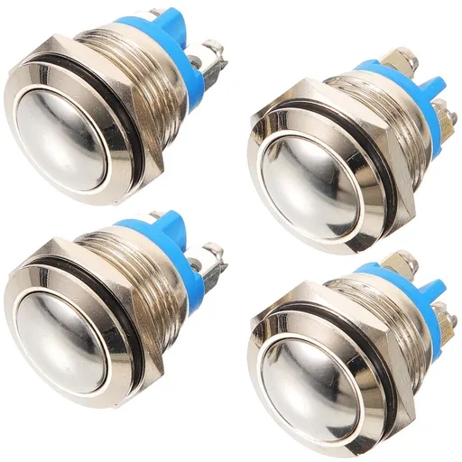 Copper-Nickel Push Button , Universal Home Use, 4-Pack and Electrical Components